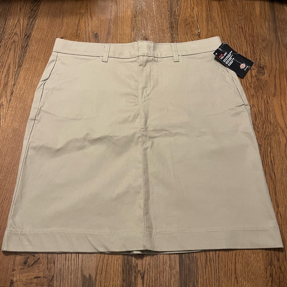 Dickies Women's Beige Mini Skirt